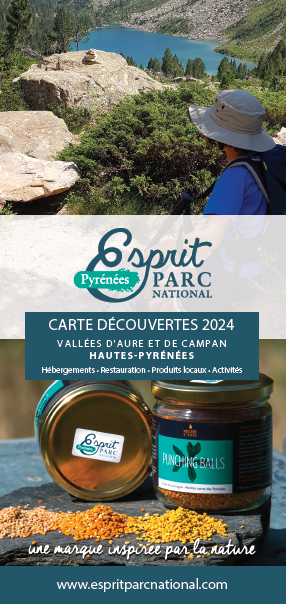 Carte Découvertes Esprit parc national 2024 - AURE