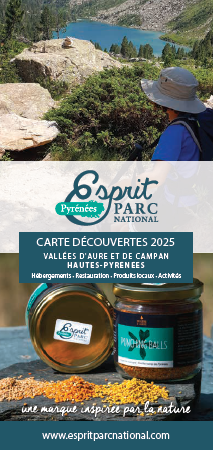 Carte Découvertes Esprit parc national 2025 - AURE