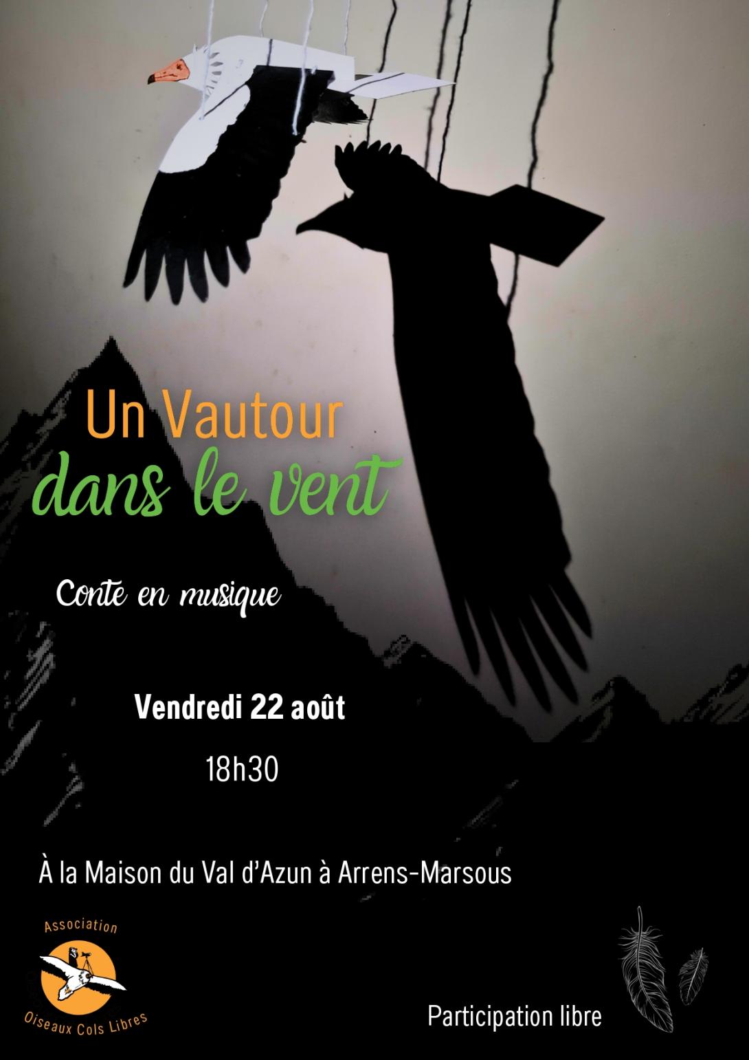 Un vautour dans le vent...
